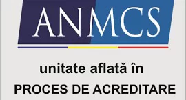 Unitatea se afla in proces de acreditare ANMCS