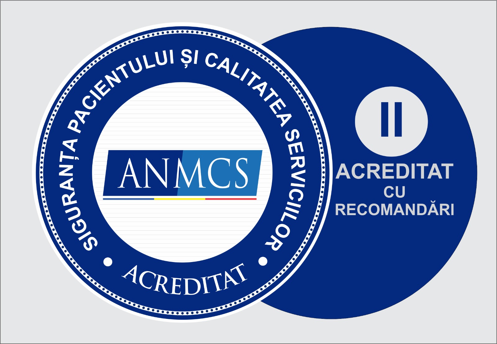 Unitatea se afla in proces de acreditare ANMCS